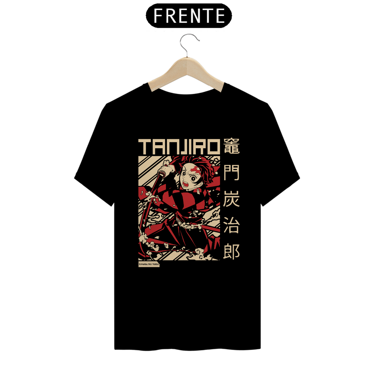 Nome do produto: Camiseta Unissex: Tanjiro Kamado | Demon Slayer