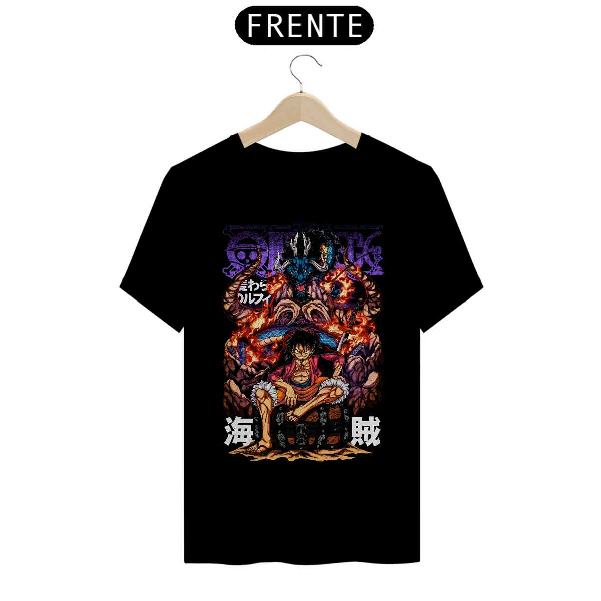 Nome do produto: Camiseta Prime Unissex: Monkey D. Luffy | One Piece