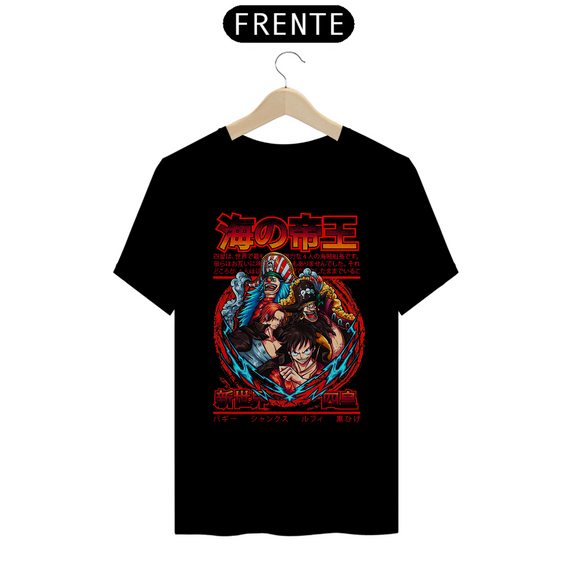 Camiseta Unissex: Quatro Imperadores | One Piece