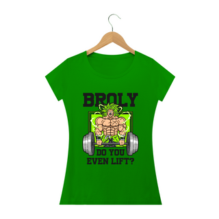 Camiseta Feminina: Broly GYM