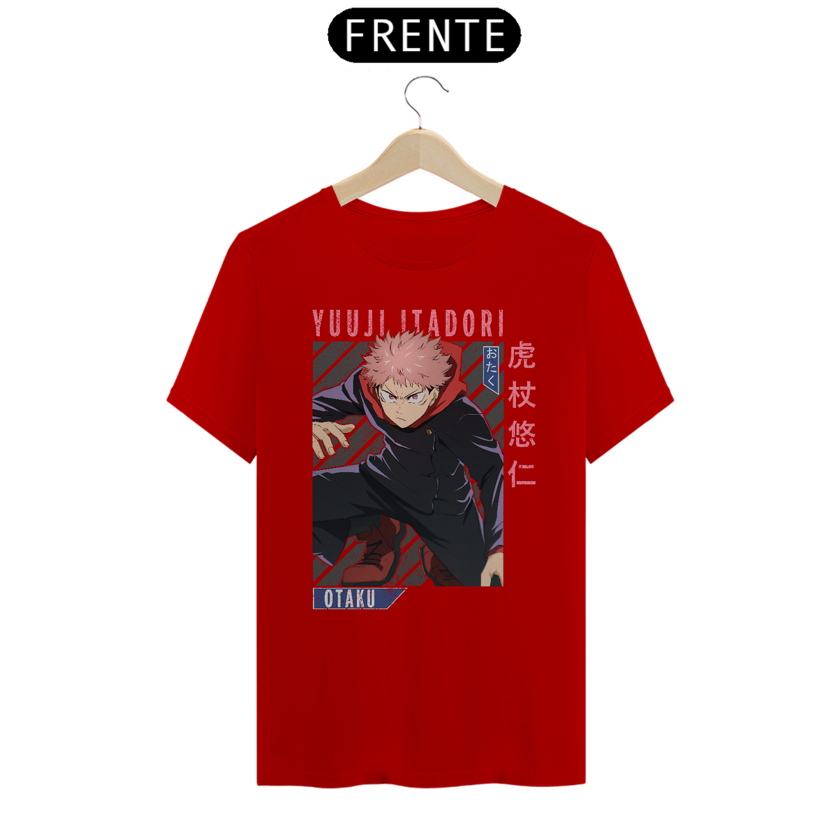Nome do produto: Camiseta Unissex: Yuji Itadori | Jujutsu Kaisen