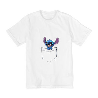 Nome do produtoCamisa - QUALITY - Infantil - Stitch de Bolso