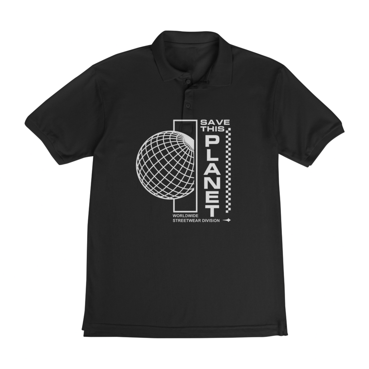 Nome do produto: Camisa Polo Spring black