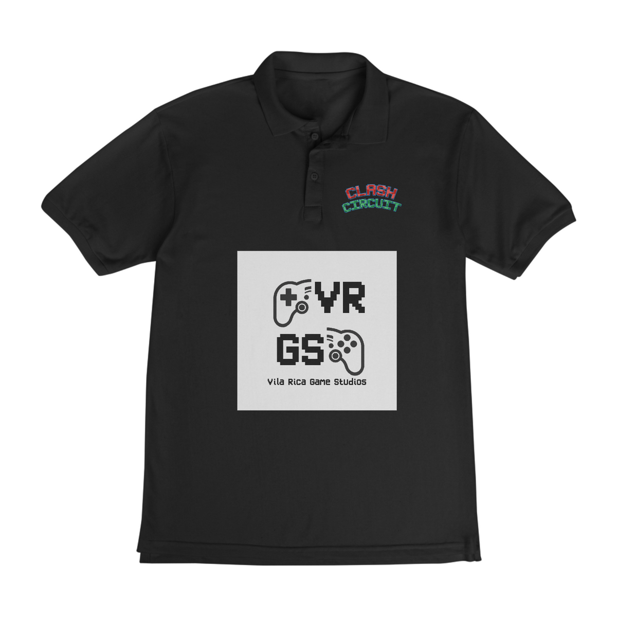 Nome do produto: Camisa Polo Vila Rica Games
