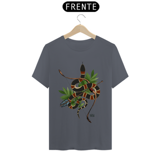 Nome do produtoColeção Símbolos & Elementos - T-Shirt Classic Frente Caboclo Cobra Coral