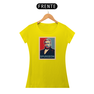 Nome do produtoCAMISETA Spurgeon - Pop Art - (Camiseta Feminina)