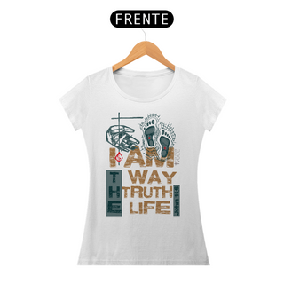 Nome do produtoCAMISETA I am the way the truth and the life - John 14:6 (Camiseta Feminina)