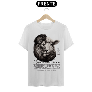 Nome do produtoCAMISETA Cordeiro e Leão - (Camiseta Masculina)