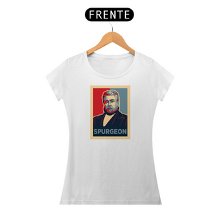 Nome do produtoCAMISETA Spurgeon - Pop Art - (Camiseta Feminina)