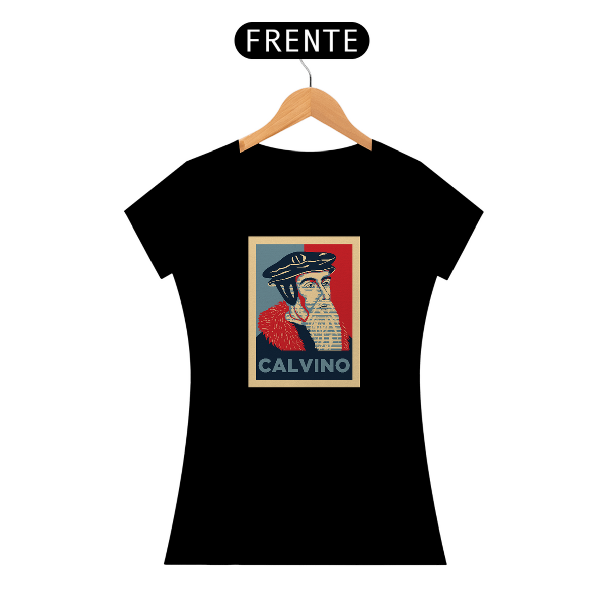 Nome do produto: CAMISETA Calvino - Pop Art - (Camiseta Feminina)