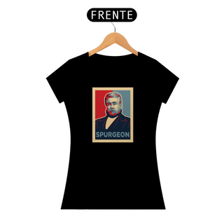 CAMISETA Spurgeon - Pop Art - (Camiseta Feminina)