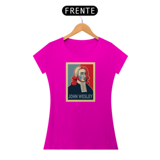 Nome do produtoCAMISETA John Wesley - Pop Art - (Camiseta Feminina)