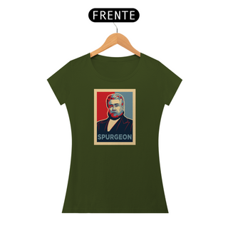 Nome do produtoCAMISETA Spurgeon - Pop Art - (Camiseta Feminina)