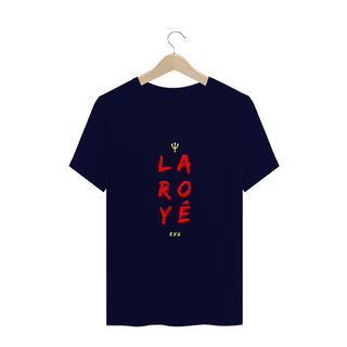 Nome do produtoCamiseta Exu Saudação Laroye Plus Size 100% Algodão Fio 30.1