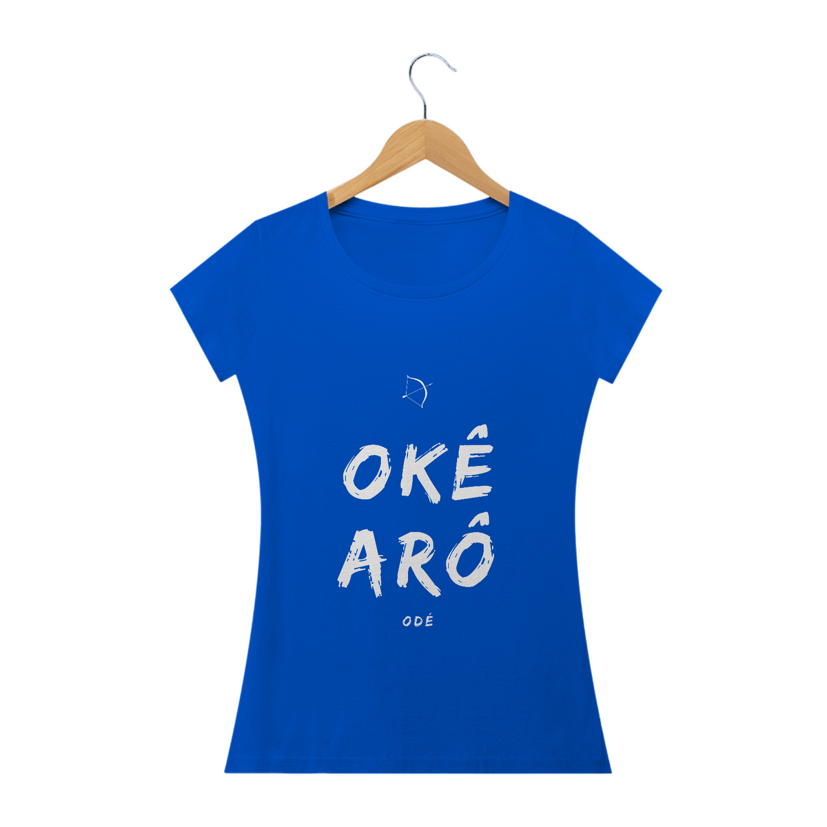 Nome do produto: Camiseta Feminina Ọ̀ṣọ́ọ̀sì Saudação Òkè Àró