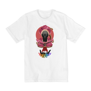 Nome do produtoCamiseta Infantil Ewa e Xangô - By Ziggy Artes 100% Algodão Fio 30.1 Malha Fria Gola Ribana Costura Reforçada 3X Sem Juros [Frete Grátis]