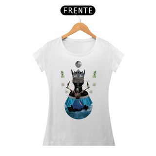 Nome do produtoCamiseta Feminina Yemanjá Ogunté - By Ziggy Artes 100% Algodão Fio 30.1 Malha Fria Gola Ribana Costura Reforçada 3X Sem Juros [Frete Grátis Até R$ 21,00]