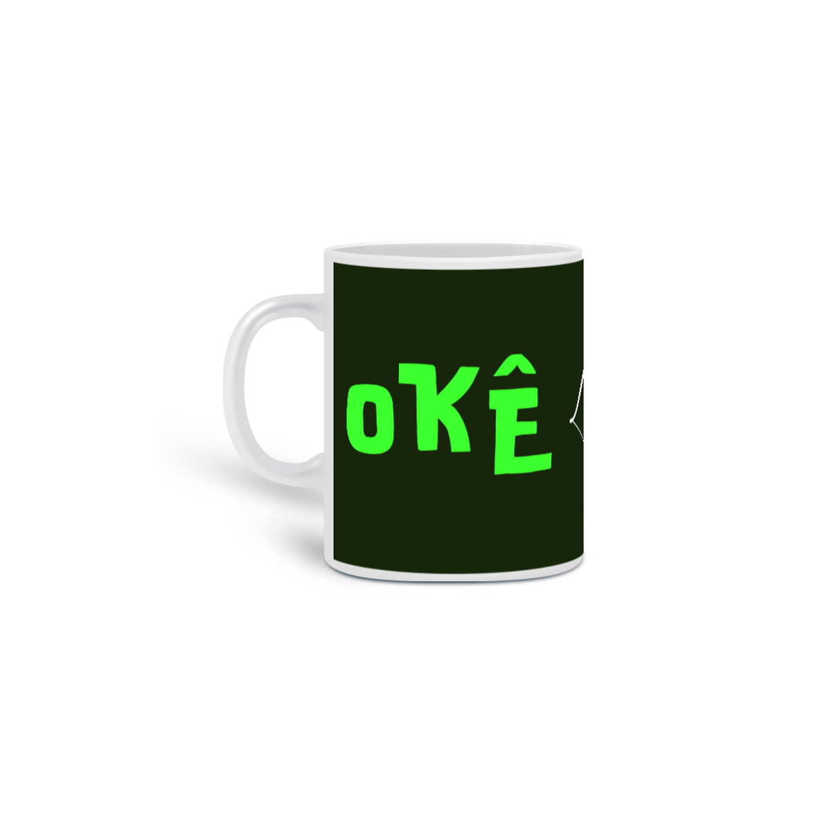 Nome do produto: Caneca Personalizada Ọ̀ṣọ́ọ̀sì Saudação Òkè Àró