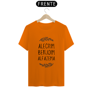 Nome do produtoCamiseta Alecrim, Benjoim Alfazema 100% Algodão Fio 24.1, 145g costura simples e gola ribana