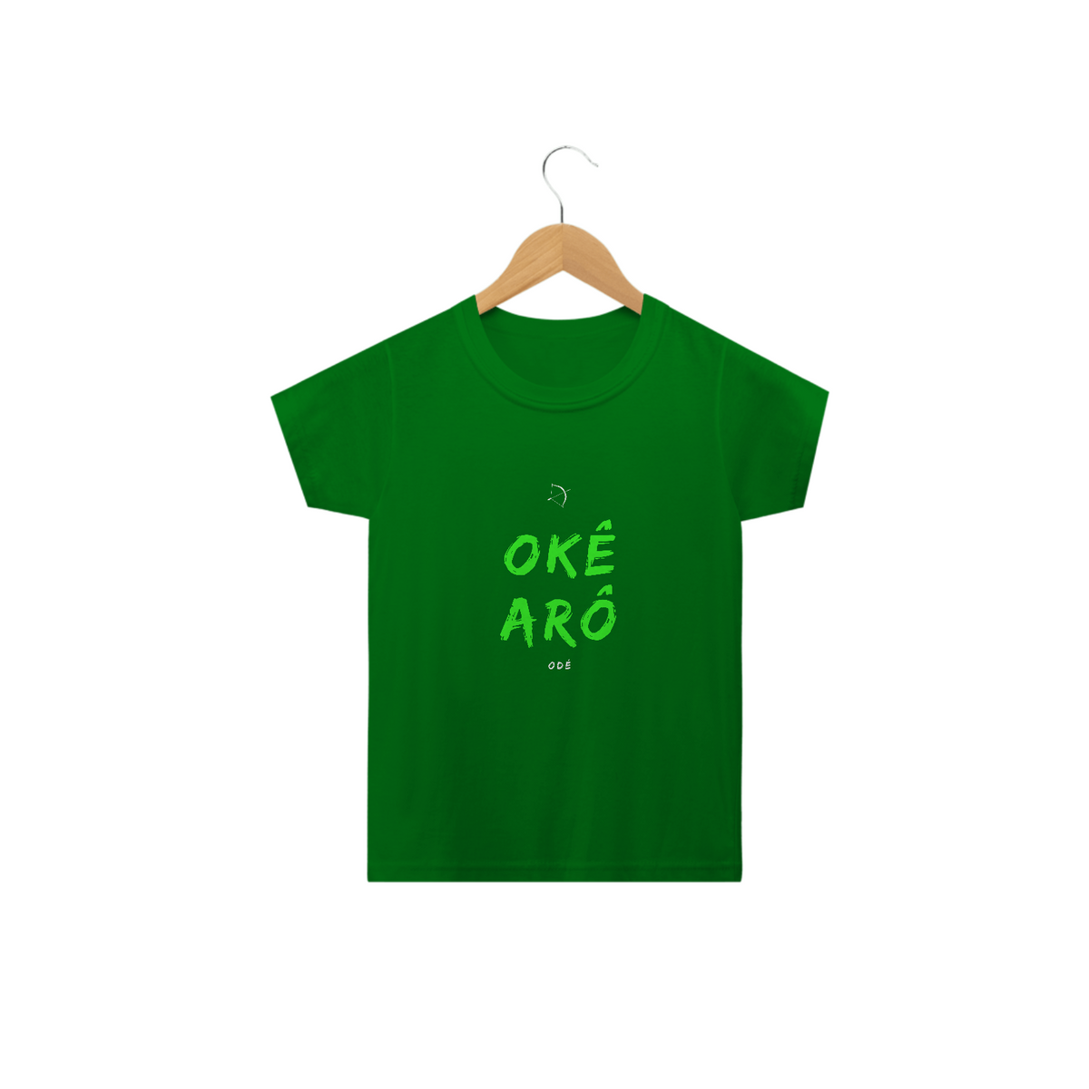 Nome do produto: Camiseta Infantil Ọ̀ṣọ́ọ̀sì Saudação Òkè Àró
