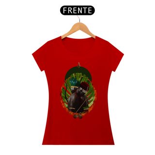 Nome do produtoCamiseta Feminina Exu e Oxossi - By Ziggy Artes 100% Algodão Fio 30.1 Malha Fria Gola Ribana Costura Reforçada 3X Sem Juros [Frete Grátis]