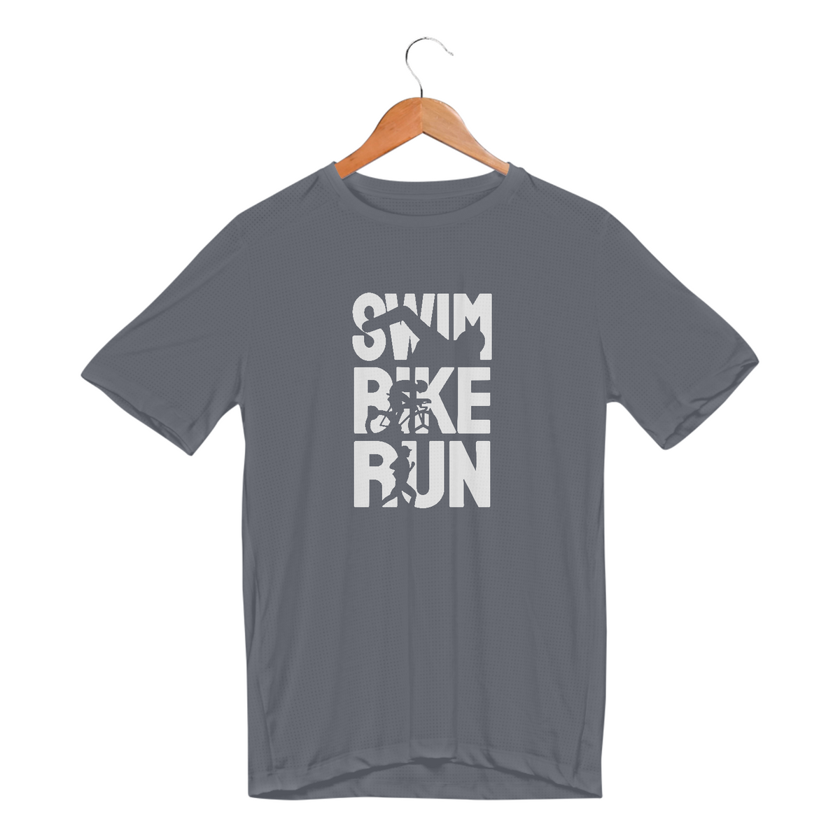 Nome do produto: Camiseta Dry-fit UV Swin Bike Run