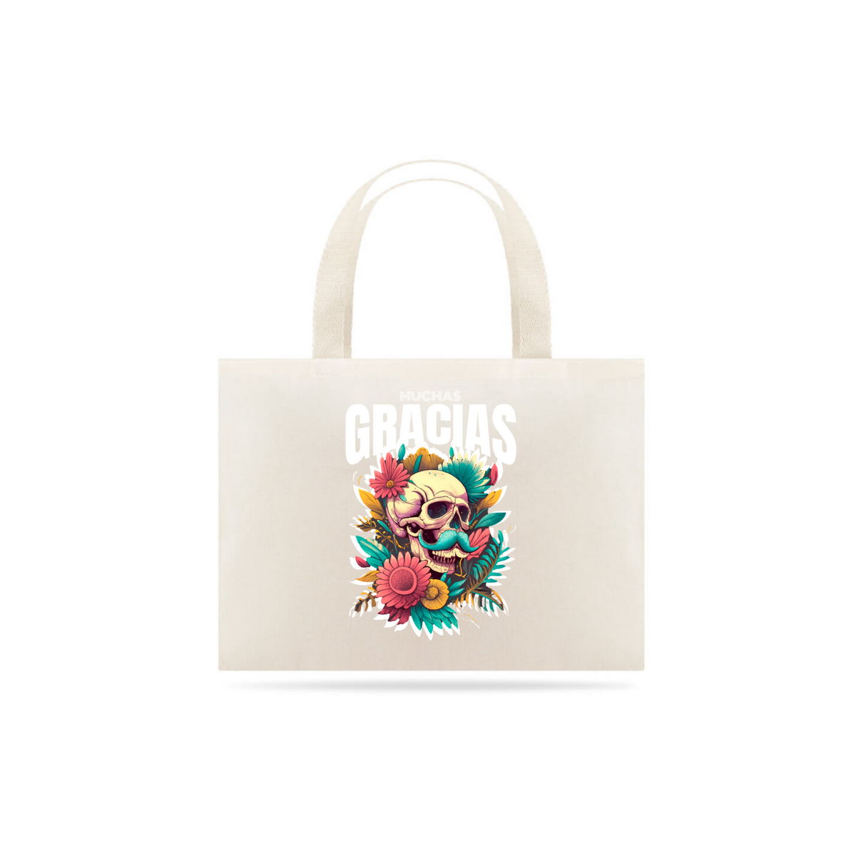 Nome do produto: Eco Bag Soy Caveira - Muchas Gracias