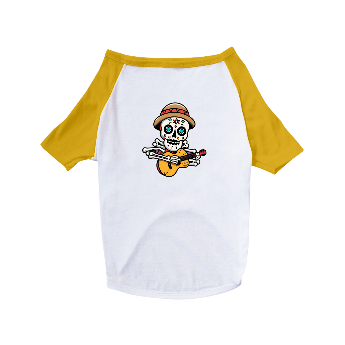 Nome do produto: Camisa Pet Dog Soy Caveira - Musica 