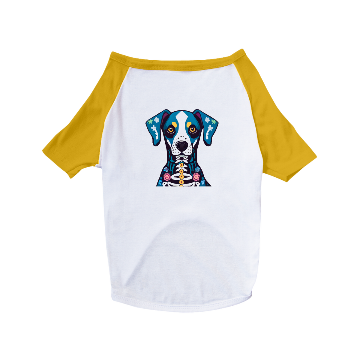 Nome do produto: Camisa Pet Dog Soy Caveira - Biribinha