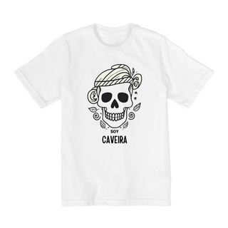 Camiseta Infantil Soy Caveira