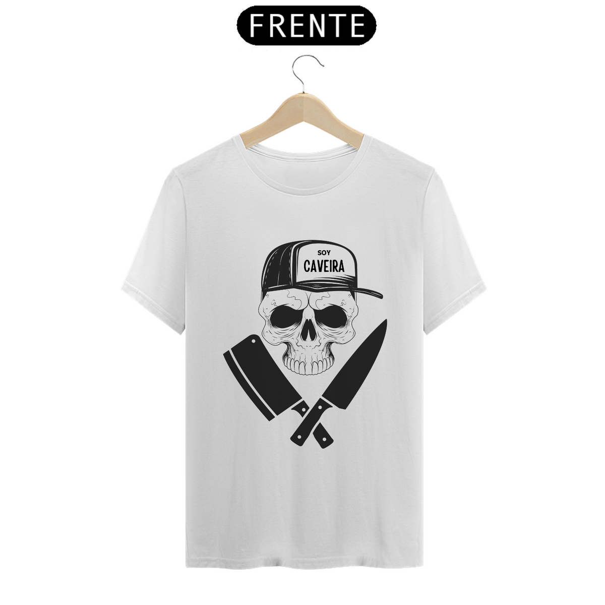 Nome do produto: Camiseta Soy Caveira - Facas