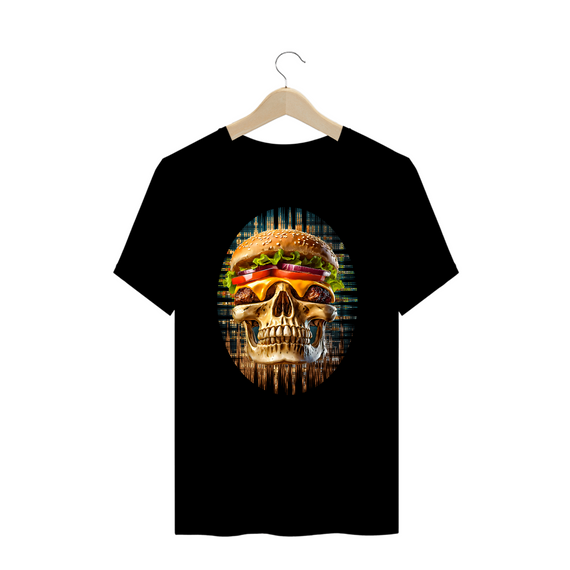 Camiseta Soy Caveira Plus Size - Burger