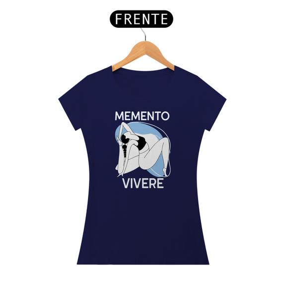 Camiseta Memento Vivere (Não se esqueça de viver!)