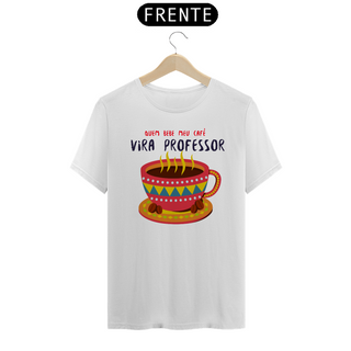 Camiseta café professor