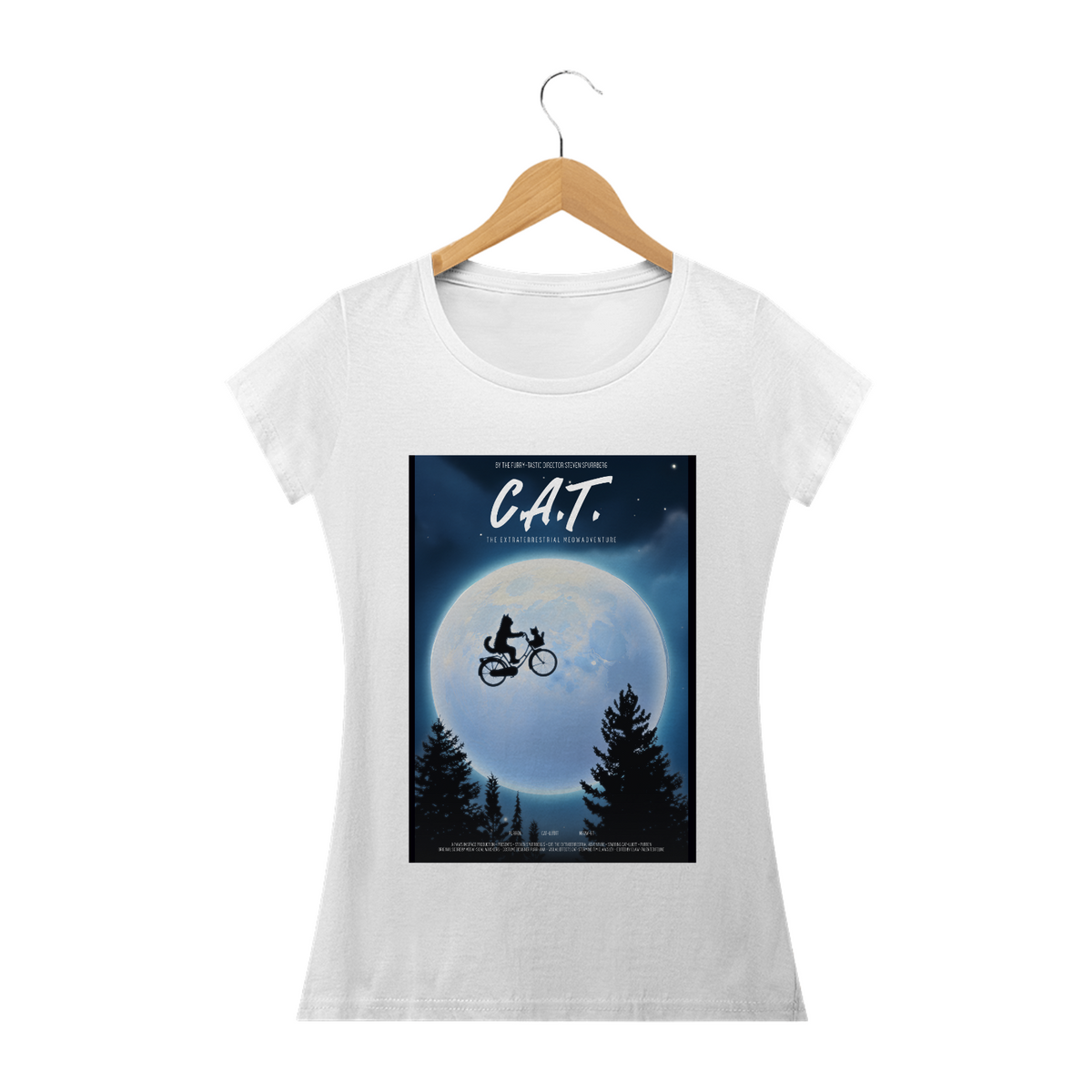 Nome do produto: Camiseta Cat Extraterrestre