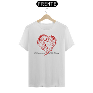 Mãe Flamenga - T-shirt Prime - Branca