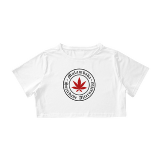 Sociedade Alternativa (weed) - Cropped - Branco