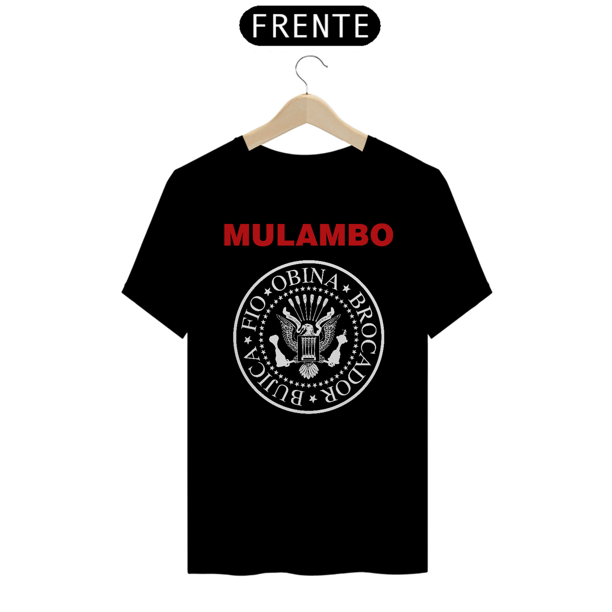 Nome do produto: Mulambo - T-shirt Quality - Preto