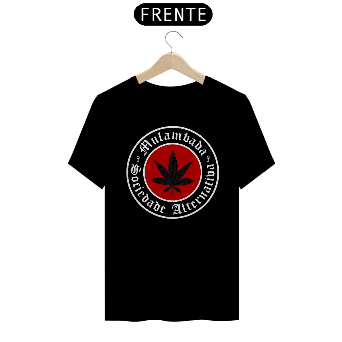 Nome do produto: Sociedade Alternativa (weed) - T-Shirt Quality - Preto