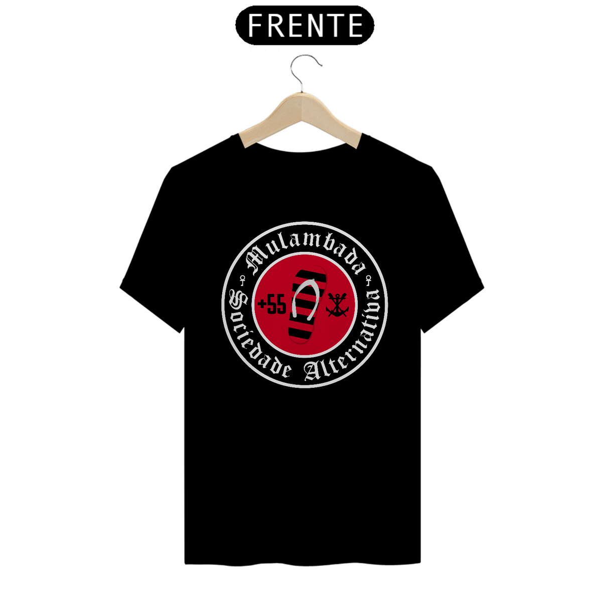 Nome do produto: Sociedade Alternativa (++55) - T-Shirt Quality - Preto