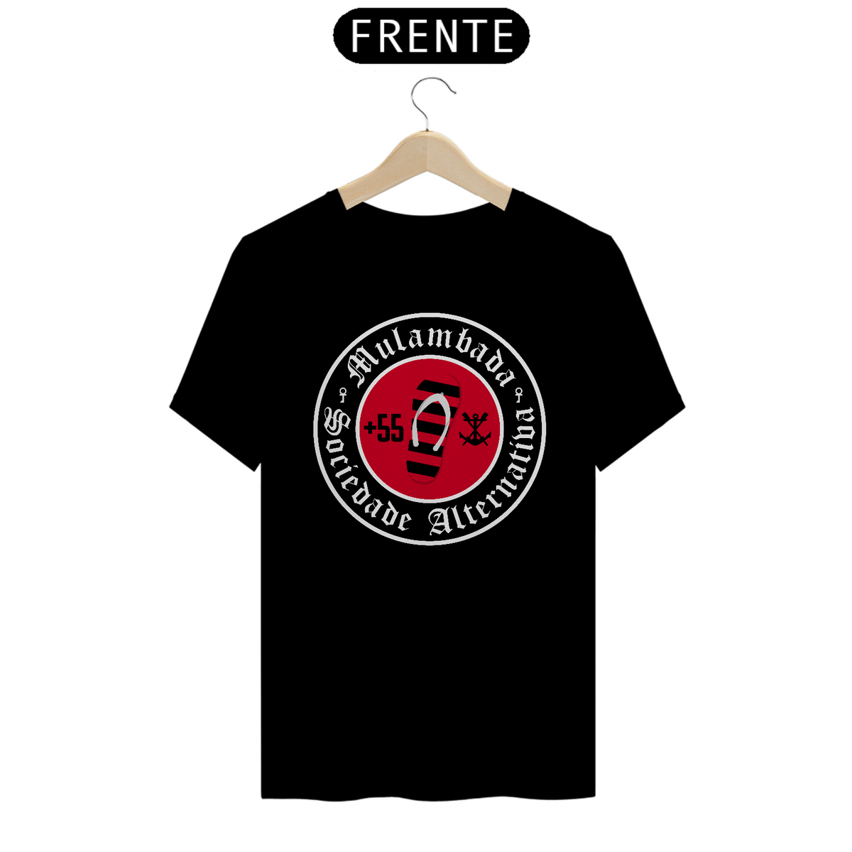 Nome do produto: Sociedade Alternativa (+55) - T-Shirt Prime - Preto