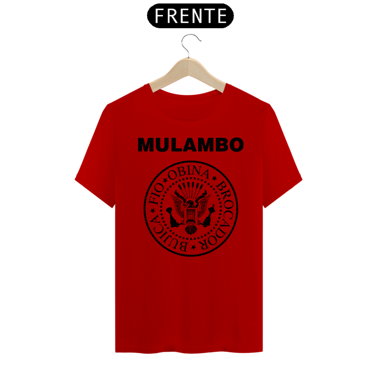 Nome do produto: Mulambo - T-shirt Quality - Vermelho
