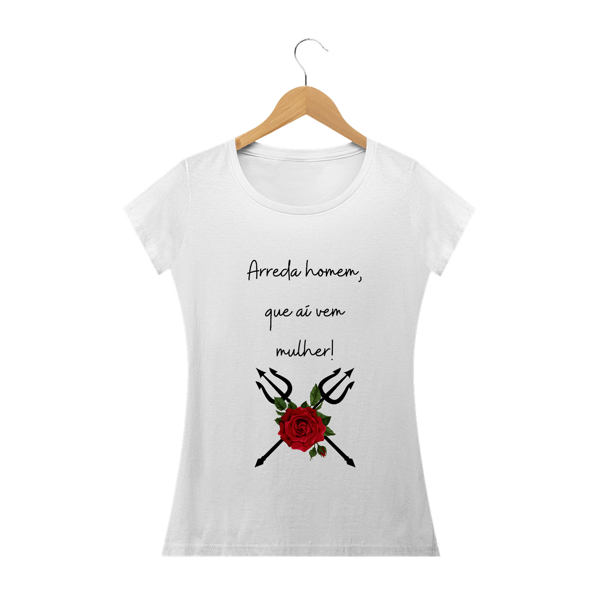 Nome do produto: Camiseta Feminina Frases