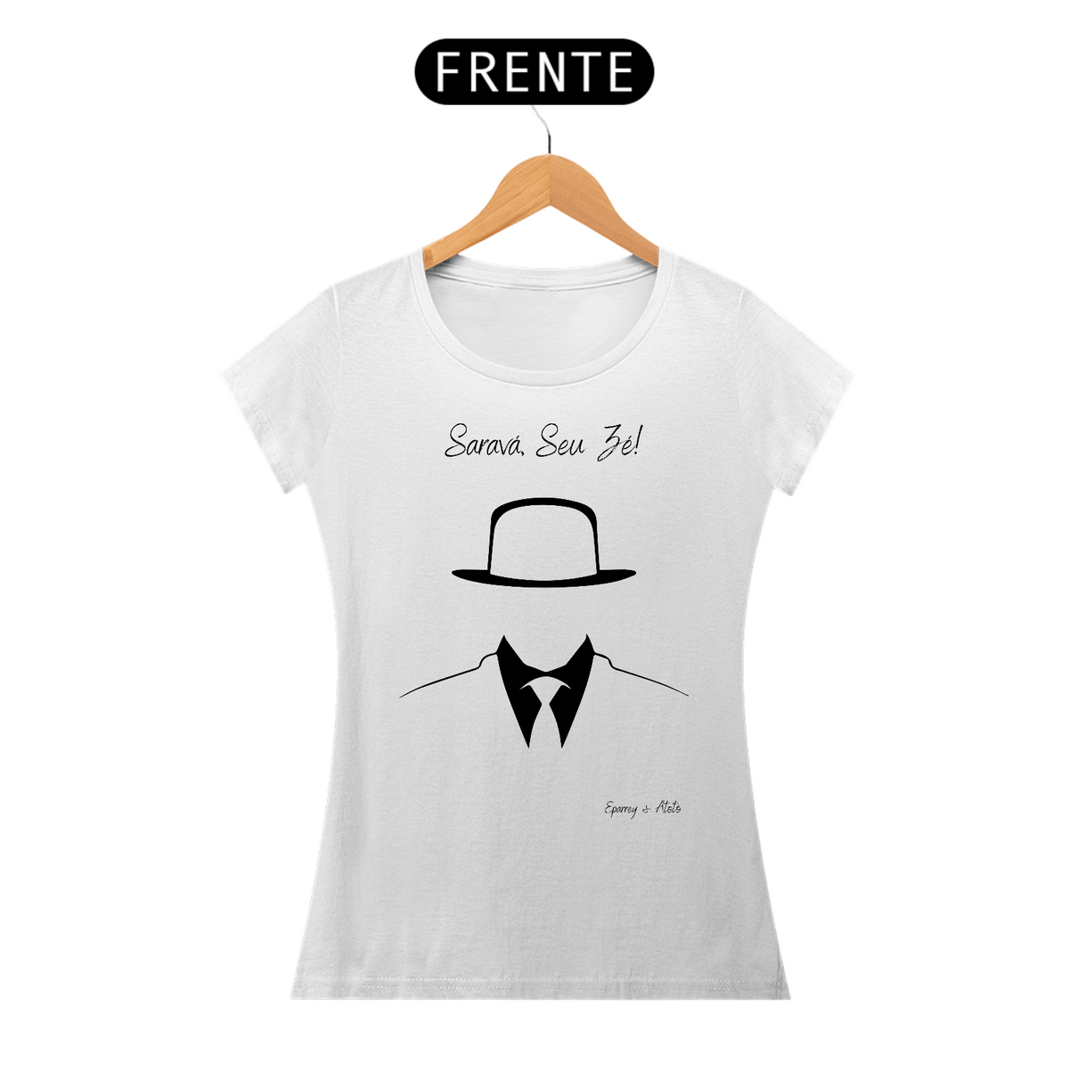 Nome do produto: Camiseta Feminina Zé Pelintra