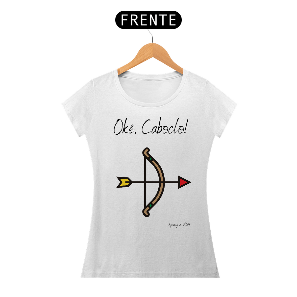 Nome do produto: Camiseta Feminina Caboclo