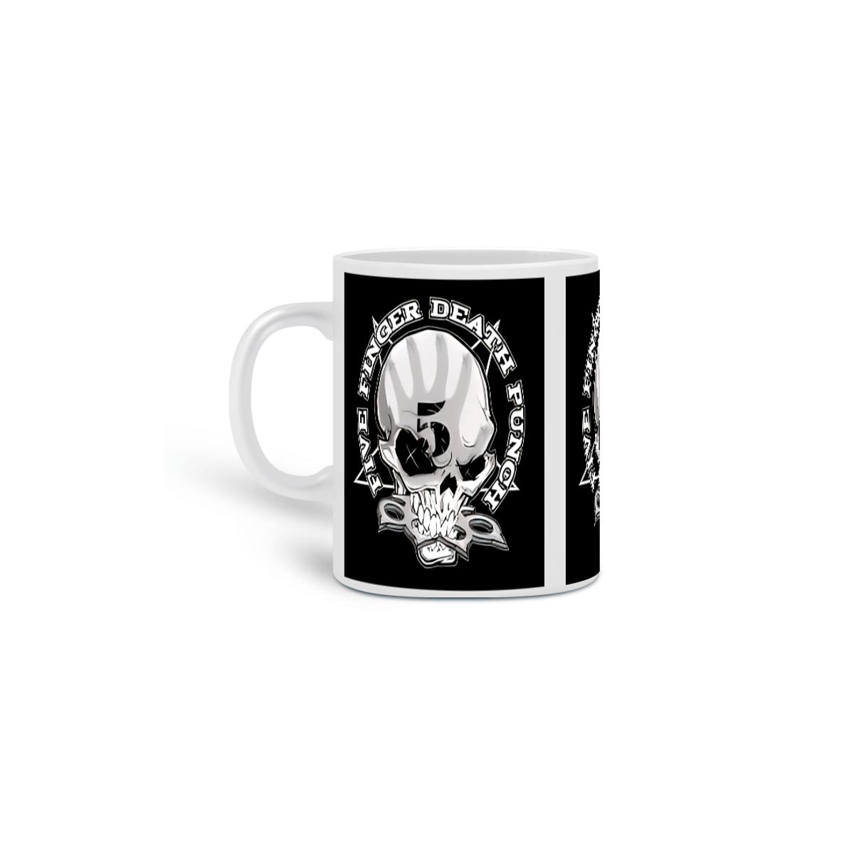 Nome do produto: Caneca Five Finger Death Punch