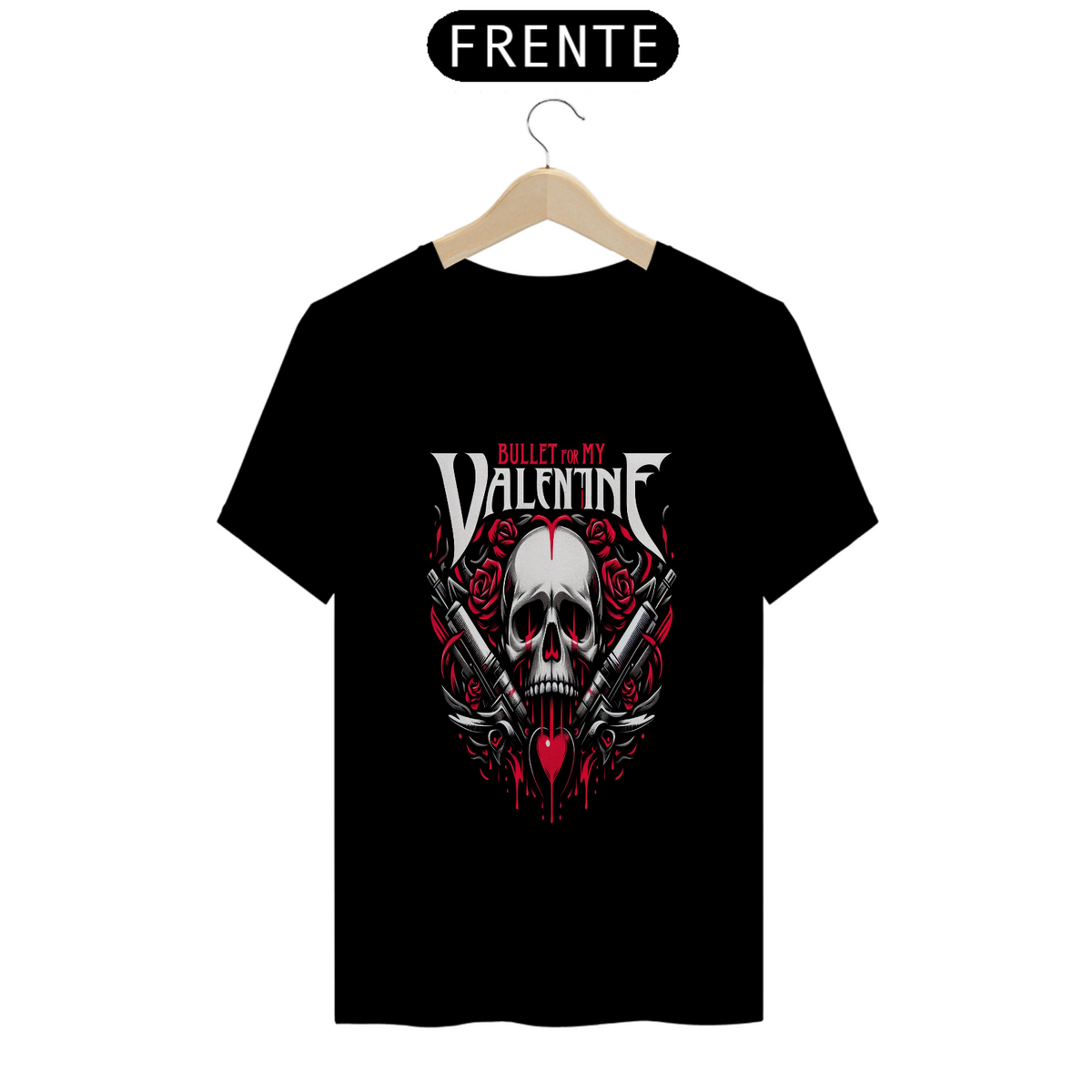 Nome do produto: Camiseta Bullet For My Valentine