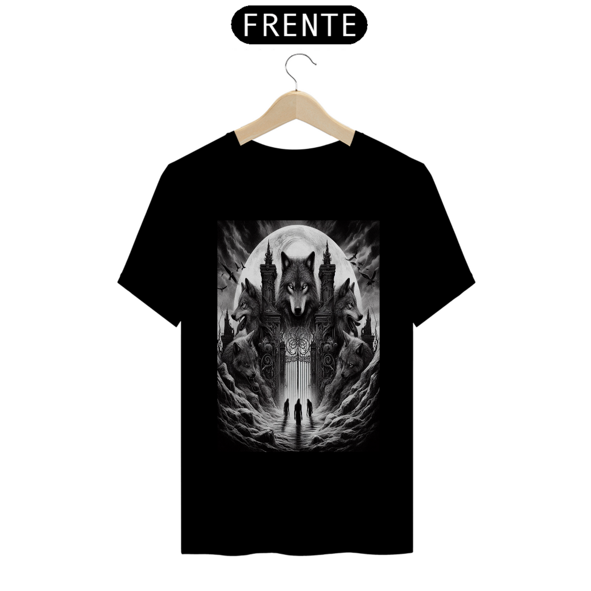 Nome do produto: Camiseta Wolves At The Gate