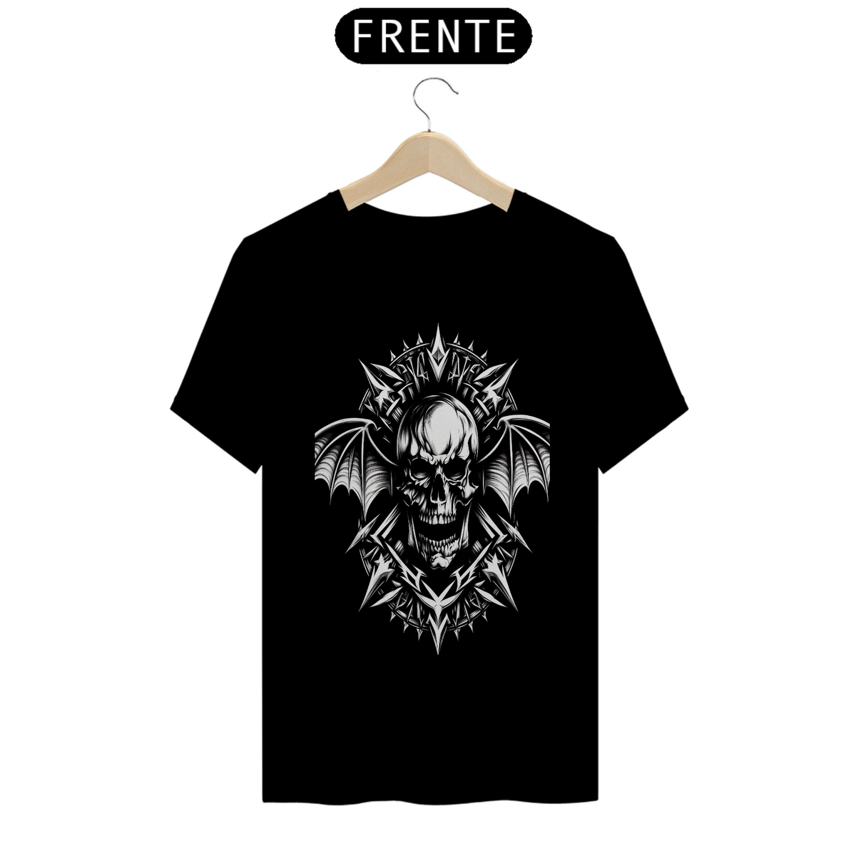 Nome do produto: Camiseta Avenged Sevenfold Caveira