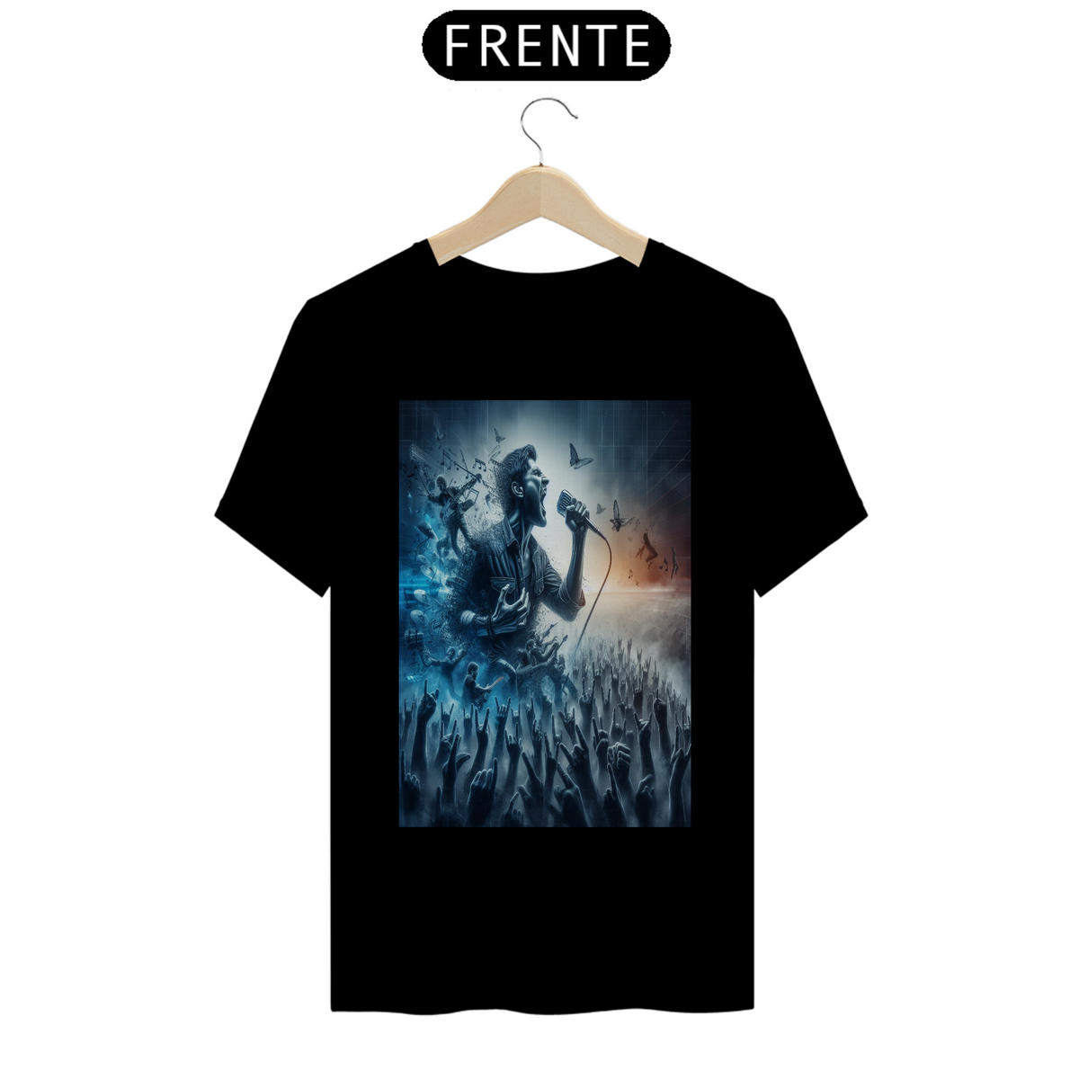 Nome do produto: Camiseta Rock Glory